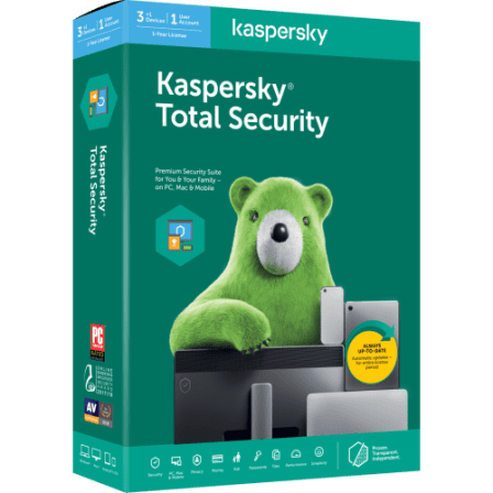 Kaspersky Total Security 2021 (1 Device, 1 Year Term) - Digital Delivery(same day delivery)