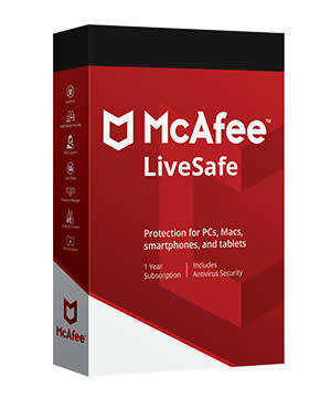Mcafee Livesafe 1 Device 3 Years