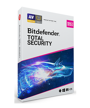 Bitdefender Total Security 3 Devices 2 Year