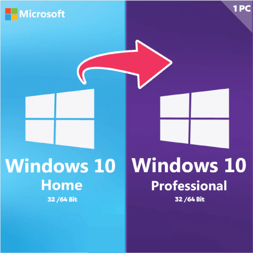 Windows 10 Home to Pro Upgrade Key