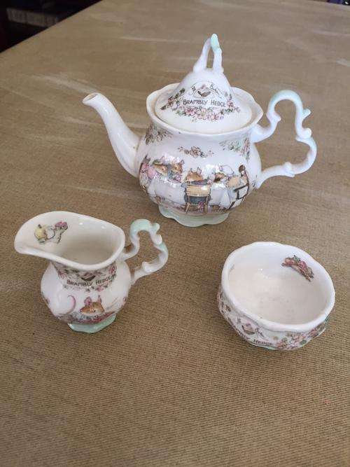 Royal Doulton "Bramley Hedge" Miniature Tea Set