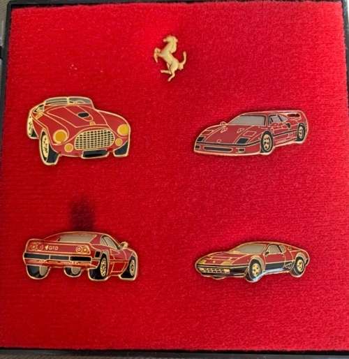 Vintage Ferrari Pins