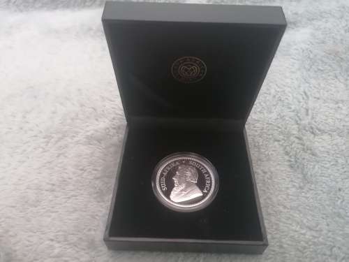 2017 KRUGERRAND 1oz Silver Proof Coin in SA Mint Box