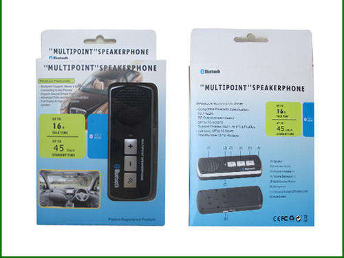 Multipoint Car Bluetooth speaker phone Hands free kit