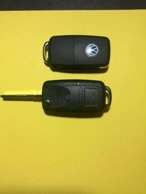 VW 2 Button Key Shell