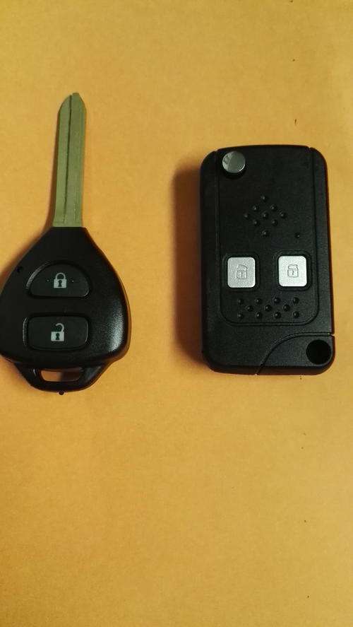 Toyota Corolla 2 Button Modified Folding Remote Key Blank