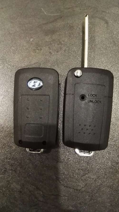 Kia Rio / Accent / Picanto /hyundai i10 1 Button modified flip key shell