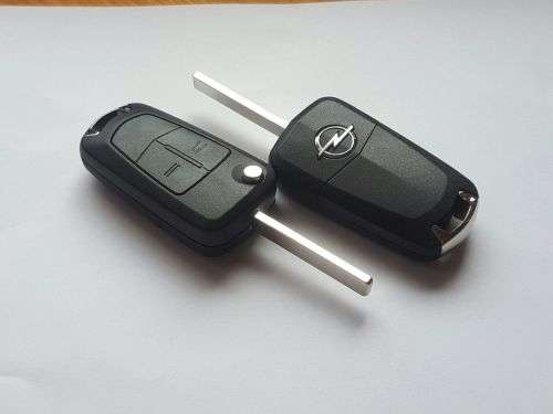 Opel Corsa /Meriva 2 Button Flip Key Case Shell