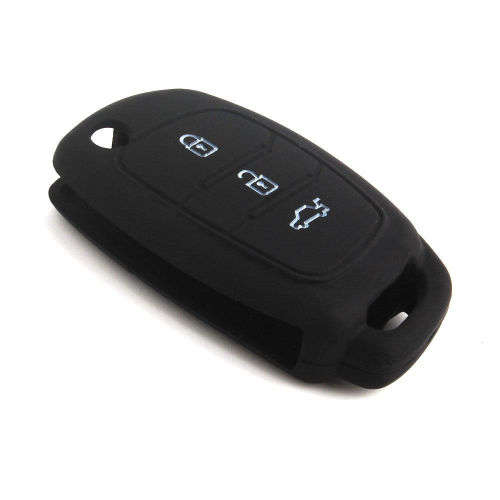 Silicone Key Shell Remote Fob Case Cover For Hyundai i20, iX35 2013,2014