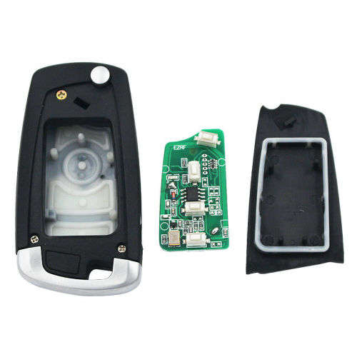 Modified flip F30 Style 433MHZ remote key fob for BMW EWS E38 E39 E46 with ID44 chip HU92