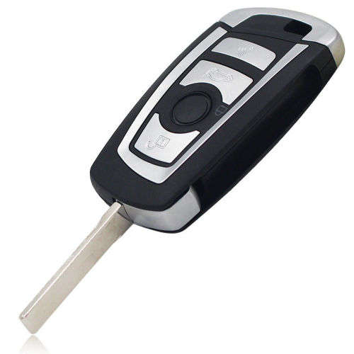 Modified flip F30 Style 433MHZ remote key fob for BMW EWS E38 E39 E46 with ID44 chip HU92