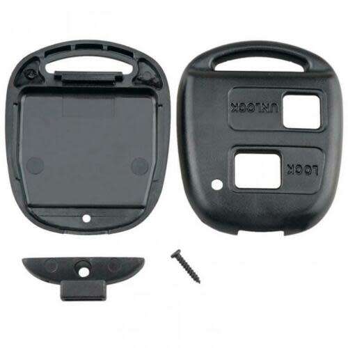 2 Buttons Remote Car Key Shell Case No Blade Fit for Toyota Corolla Land cruiser