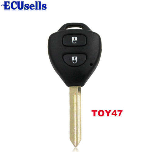 Toyota Corolla 2 Buttons Remote Key Shell