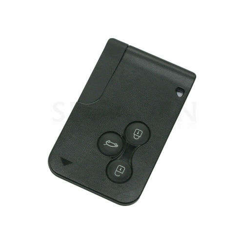 3 Button Remote Card Smart Key Shell Case fit for RENAULT Megane Scenic 2 Clio 3