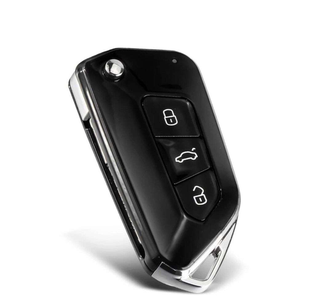 3 Button Golf 8 Style Modified Flip Shell Folding Remote Shell Car Key Case for  Golf Tiguan Polo