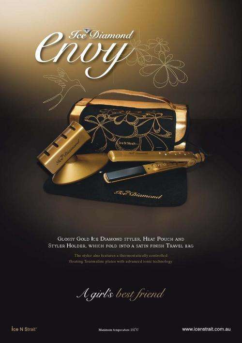 Ice Diamond Envy Straightening Iron