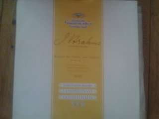 JOHANNES BRAHMS KONZERT FUR VIOLINE UND ORCHESTER