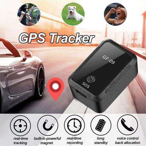 GF-09 PORTABLE MINI GPS TRACKER APP CONTROL ANTI-THEFT DEVICE LOCATOR MAGNETIC VOICE RECORDER FOR CA