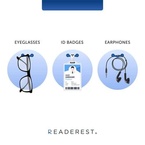 Magnetic Eyeglass Holders  3 Pack