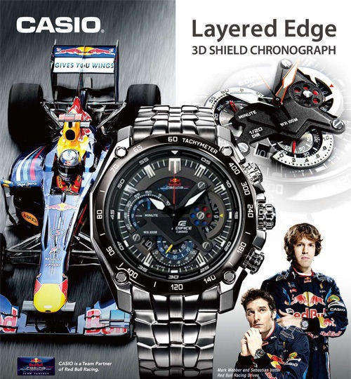 Red bull edifice watch price top