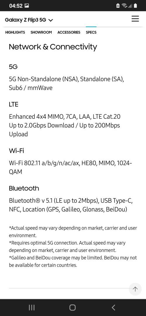 Samsung Galaxy Z-Flip 3 5G(256G)
