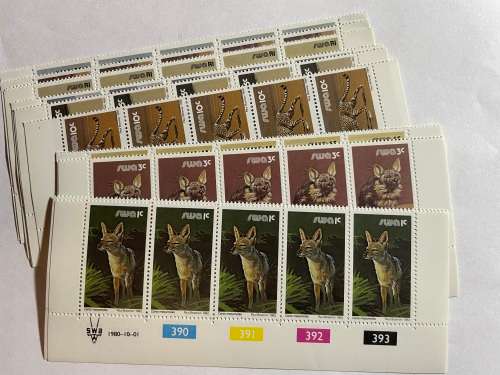 SWA 3rd Definitive complete set of control blocks