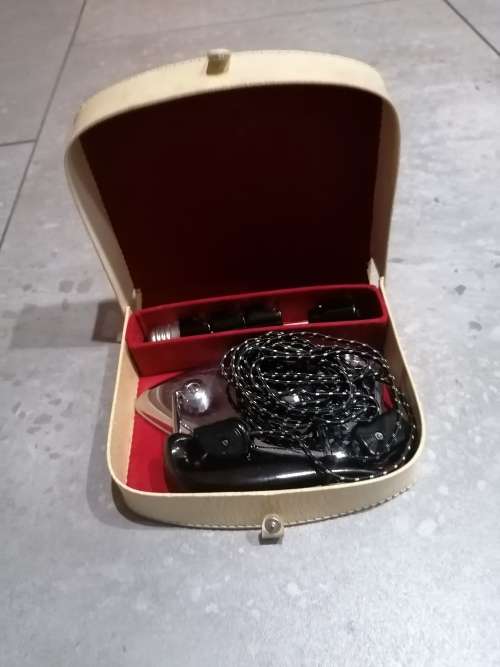 1950s Falks Of London Globe Trotter Universal Iron