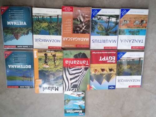 Collection of Travel Guides.