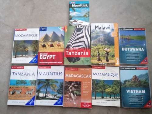 Collection of Travel Guides.
