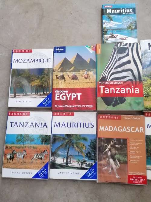 Collection of Travel Guides.
