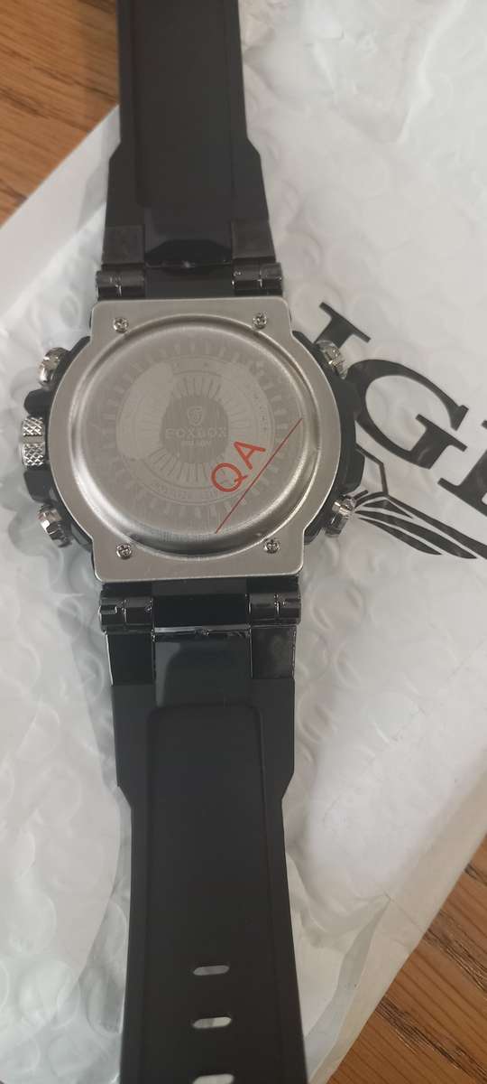 Lige Foxbox mens Wristwatch Black