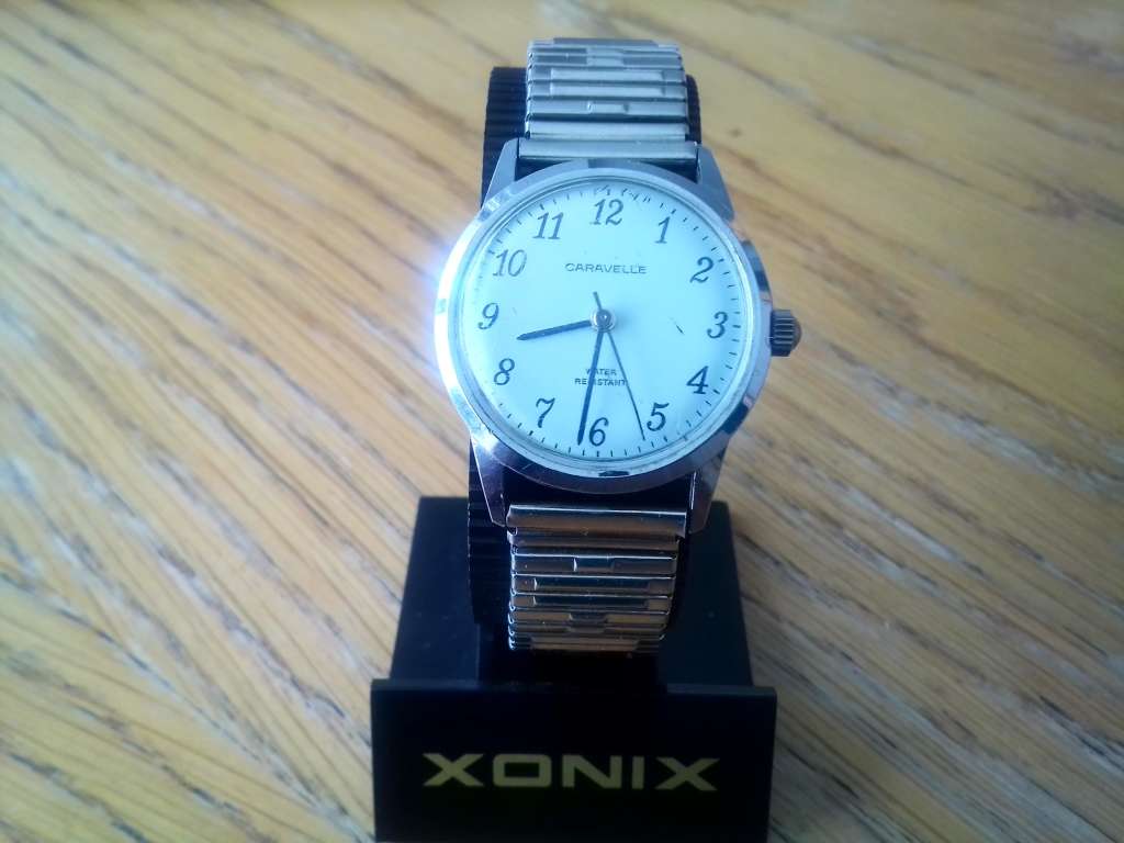 Vintage 1973 Bulova Caravelle Mens Watch