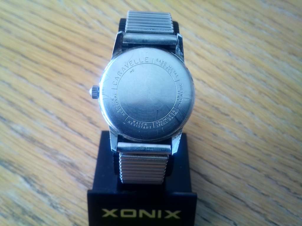 Vintage 1973 Bulova Caravelle Mens Watch