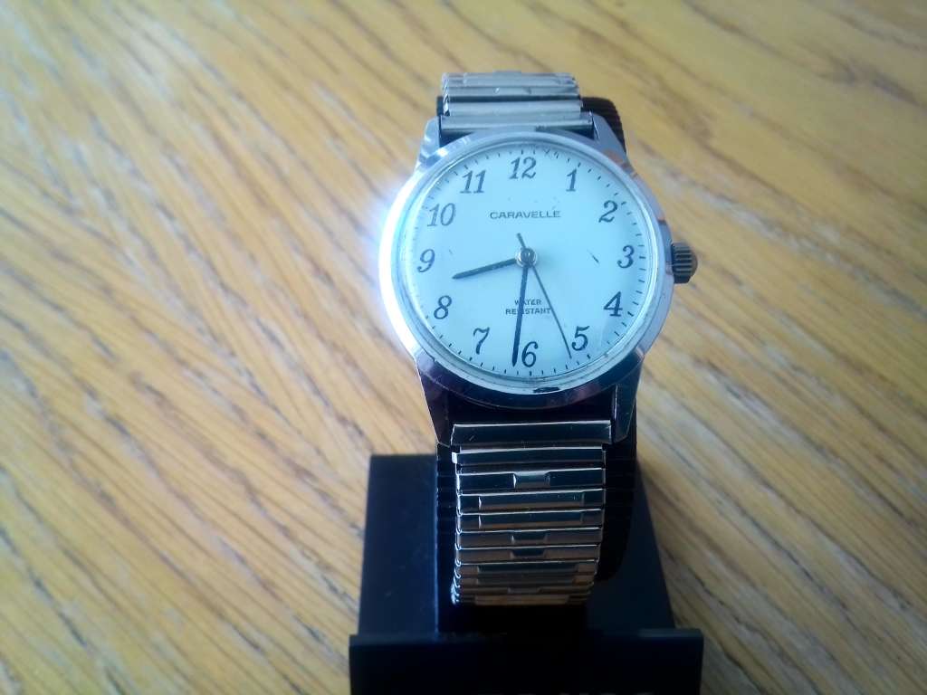 Vintage 1973 Bulova Caravelle Mens Watch