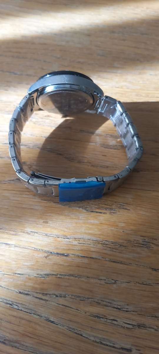 Mens Chronograph Panda Quartz Watch