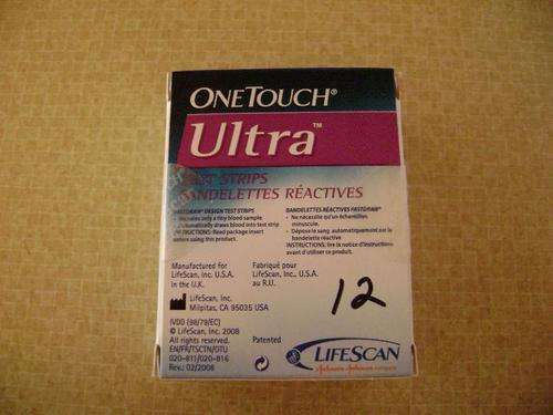 ONE TOUCH ULTRA TEST STRIPS - LIFESCAN