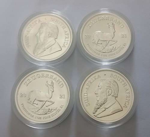 1oz Silver Krugerrands 2021 (incl capsules) - TIMELY INVESTMENT