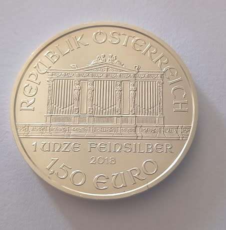 1oz 99,9% silver bullion 2018 - Austrian Philharmonics - MUSIC TO YOUR EARS!