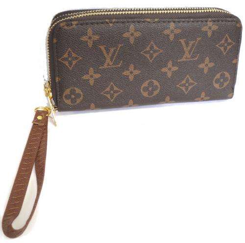 LOUIS VUITTON DOUBLE ZIPPER WALLET - 18.5cm X 9cm