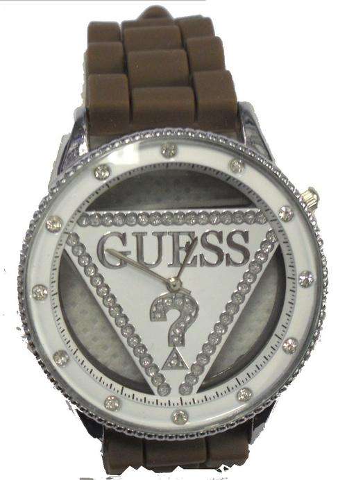 GUESS WATCH WITH DIAMANTE DETAIL IN A GIFT BOX