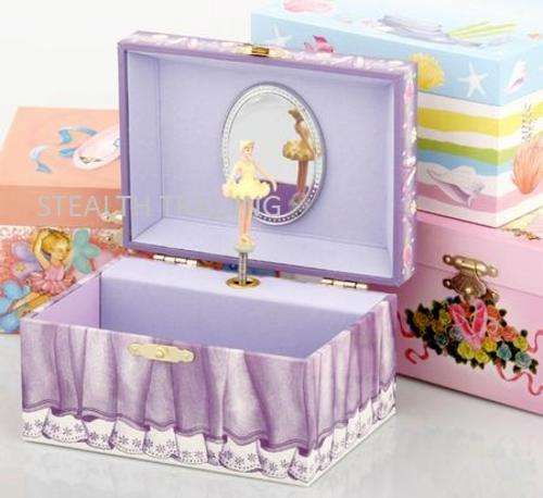 MUSICAL JEWELRY BOX - DANCING BALLERINA