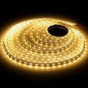 5M Warm White 300Led 3528 SMD Flexible Lamp Strip Light Non waterproof 12V DC