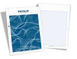 Blank Payslip Paper - BUY 1 GET 1 FREE!!!