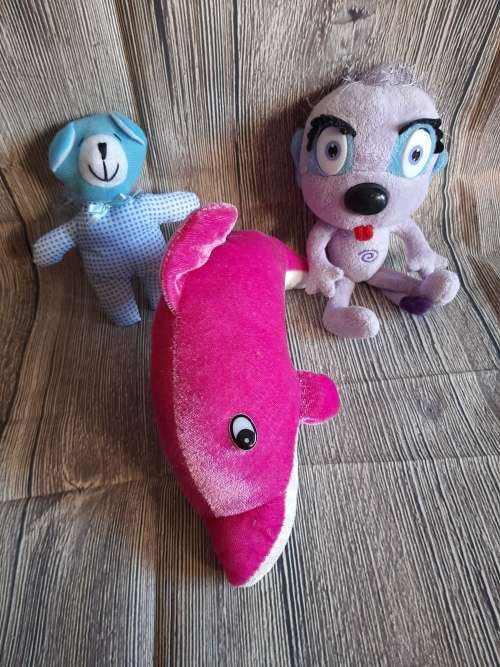 Combo Bear Set. 3 x stuffed toy for 1 bid