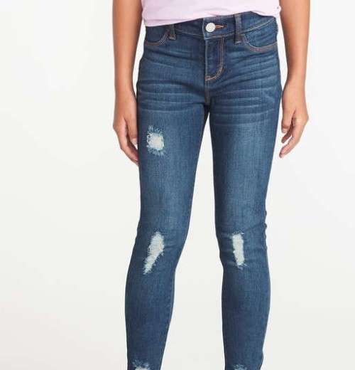 Navy Freyed Jeans  ******SA Size 40*********