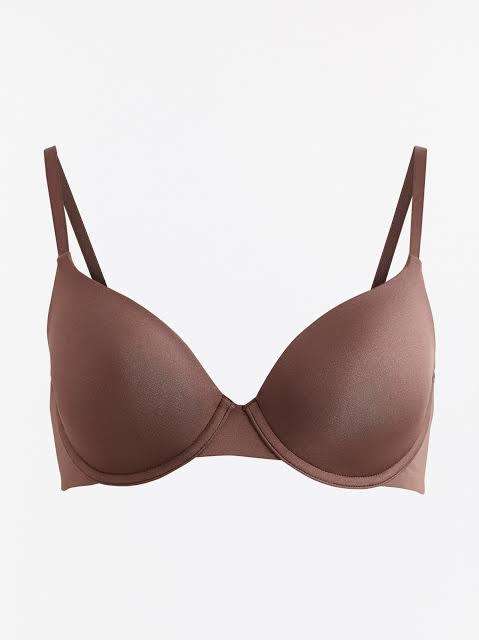 T-shirt Bra - chocolate brown Size 38B