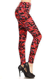 Camo Leggings Size 28 - 38