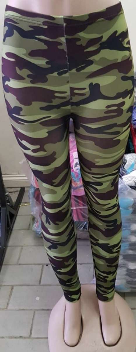 Camo Leggings Size 28 - 38