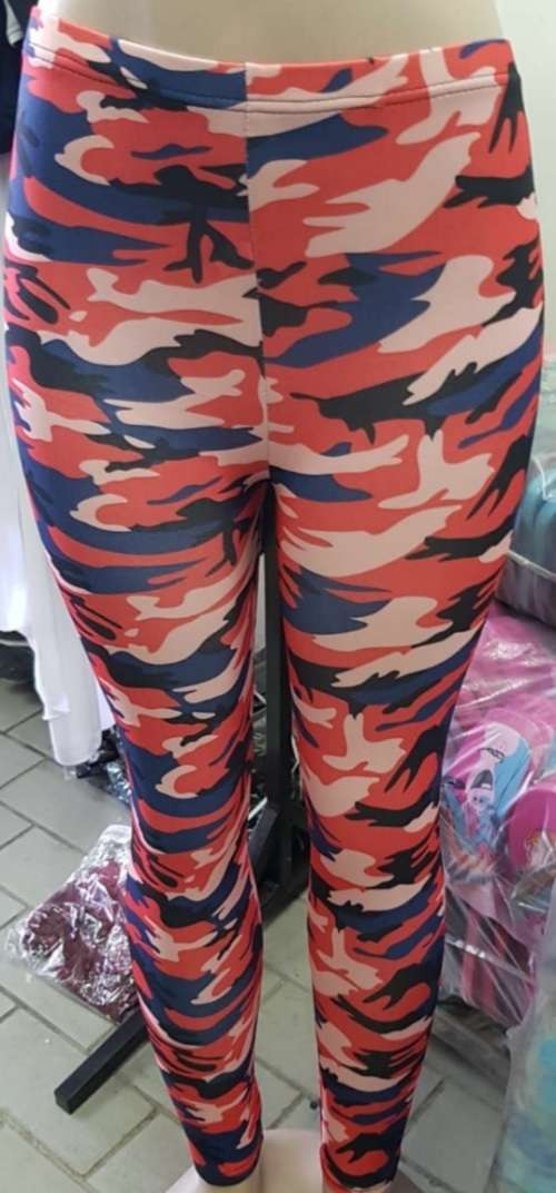 Camo Leggings Size 28 - 38