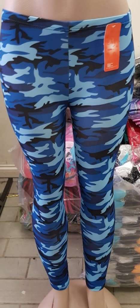 Camo Leggings Size 28 - 38